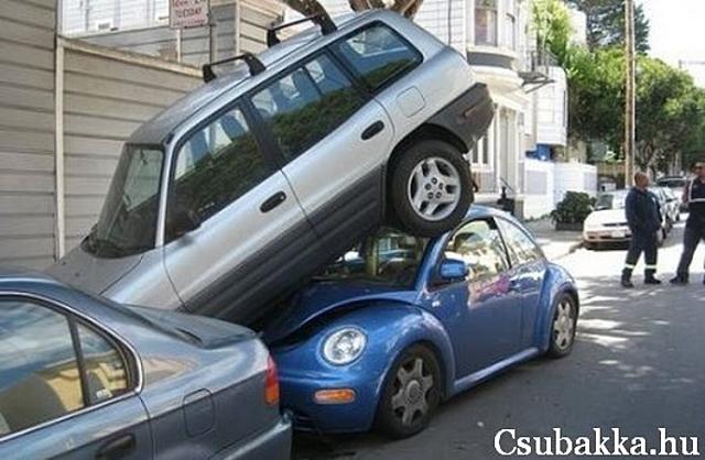 Félresikerült parkolások közlekedés félresikerült parkolások bakik fail Képek
