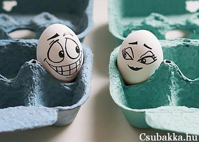 Játék a tojással 2 (5 kép) vicces képek ötletes tojás művészet játék a tojással