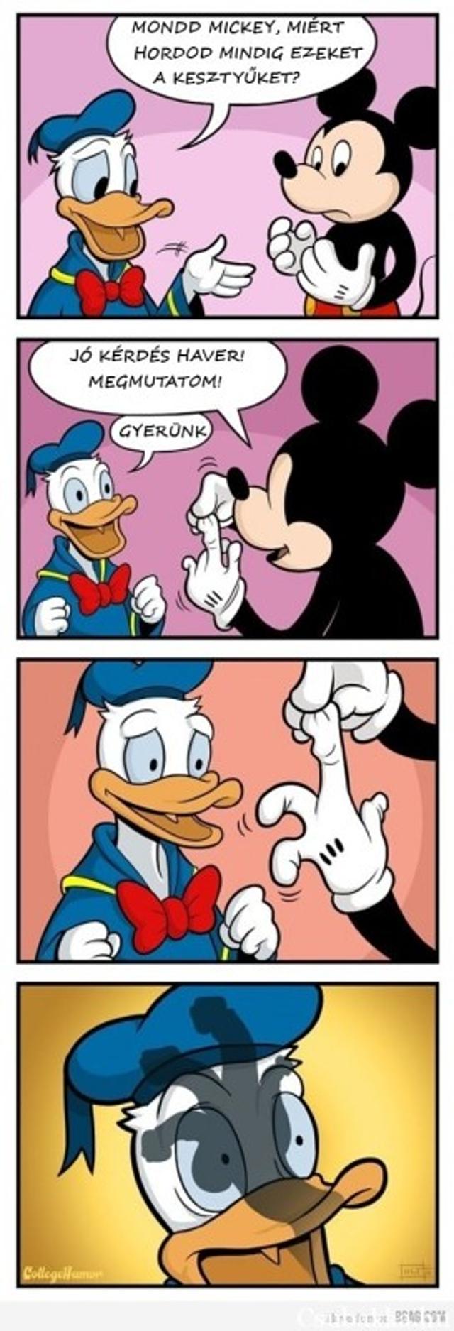Mickey kesztyűje mickey megmutat kesztyű hord miért