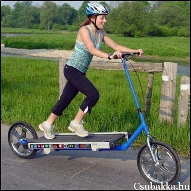 Futópad vagy roller? szerkezet vicces bicikli futópad roller kép érdekes hiánypótló