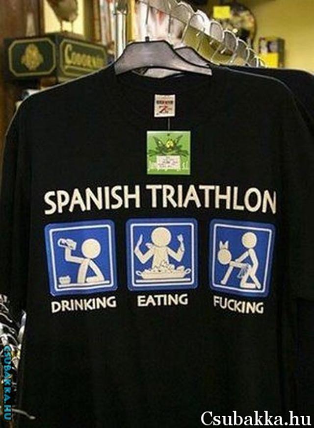 Spanyol Triatlon vicces polo kép spanyol triatlon