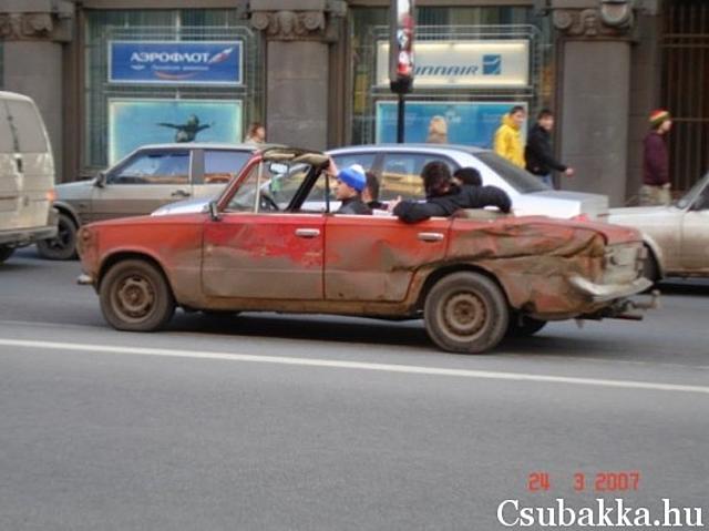 Orosz cabrio átalakítva cabrio orosz kocsi lada