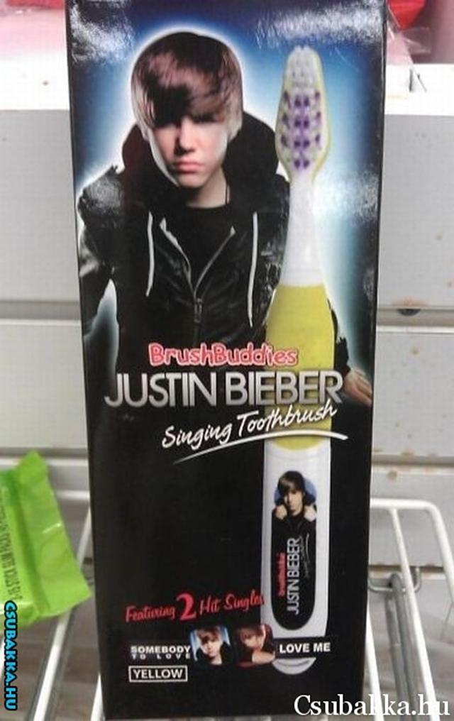 Justin Bieber fogkefe fogkefe kacat Justin Bieber kép elvetemült tárgy