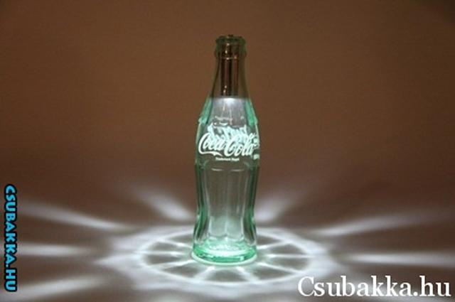 Coca-Colás hangulatlámpa hangulatlámpa ötletes kép delina.hu coca cola érdekesség