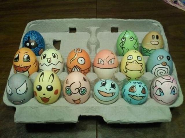 Készülj már most fel a Húsvétra! tojások reggeli fárasztó pokemon elvetemült kép pihent elvont
