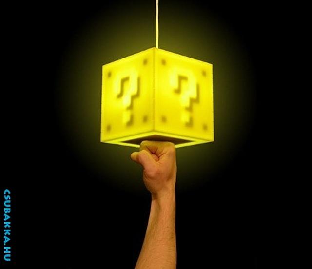 Mario lámpa ötletes delina.hu mario lámpa lámpa kép érdekesség
