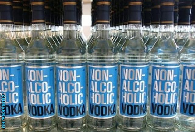 Alkoholmentes vodka - FAIL elvetemült vodka értelmetlen alkoholmentes