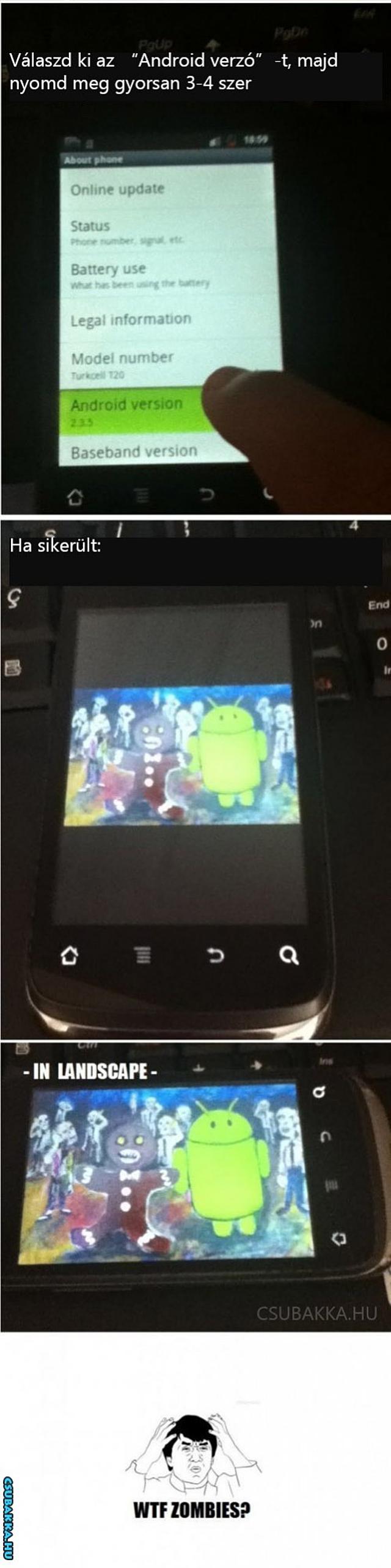 Rejtett kép Android telókon - próbáld ki! :) beteg vicces miez rejtett kép android zombik