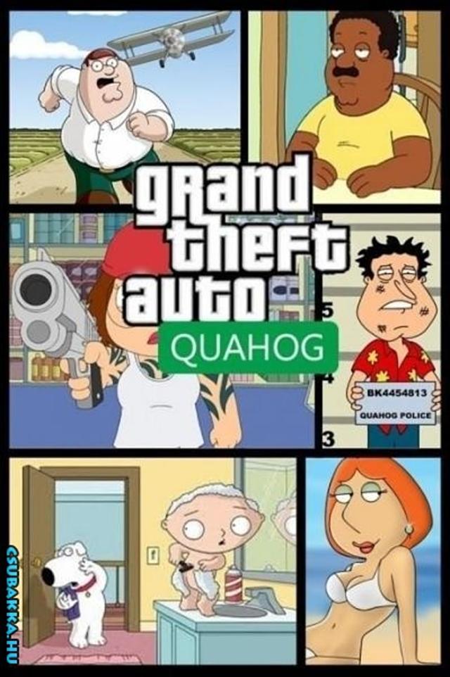GTA - Family Guy Edition :) stewy peter griffin gta vicces laza lol family guy