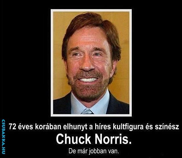 Elhunyt Chuck Norris lol laza elhunyt chuck norris beteg motiváló