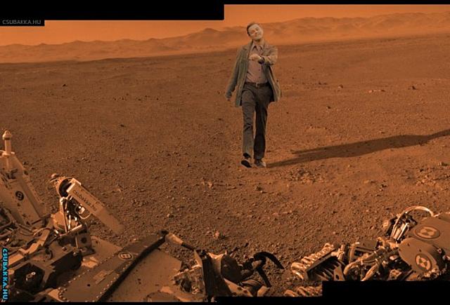 Szenzáció! Életet talált a Curiosity marsjáró NASA élet a marson marsjáró vicces Curiosity