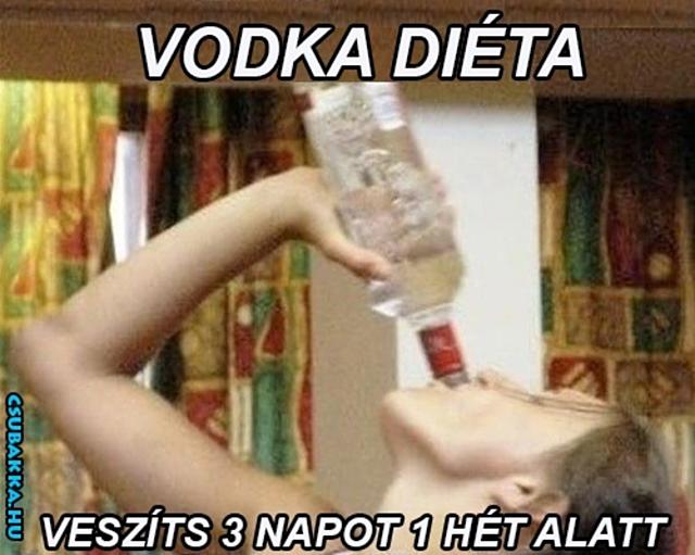 Vodka diéta diéta Képek vodka