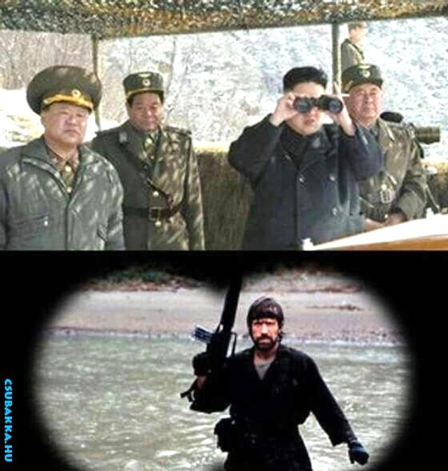 Észak Korea! Te akartad... Képek vicces kórea chuck norris