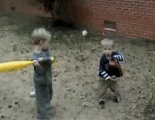 Gyerekek és a baseball