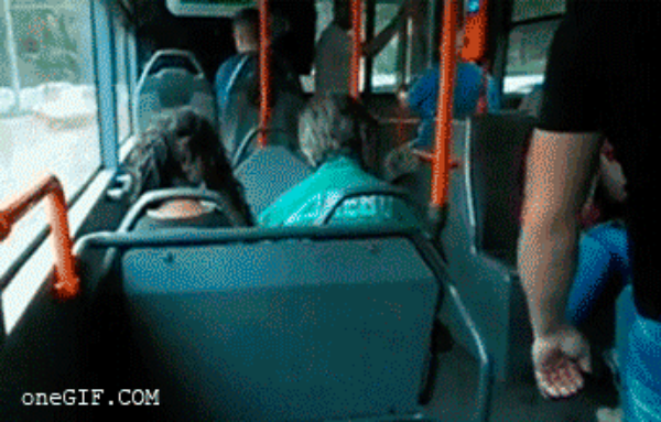 Trollkodás a buszon! 