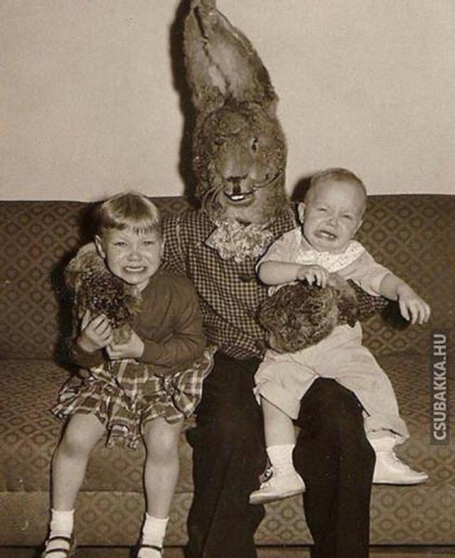 A történelem legrosszabb húsvéti jelmezei (10 kép) húsvéti Képek fail gyerek nyuszi