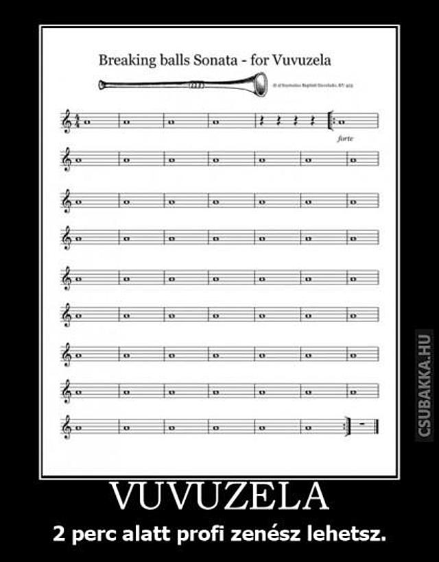 Emlékszel a Vuvuzelára? vicces Képek vuvuzela zene zenész