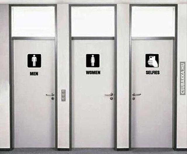 Az ANTSZ szerint újabb WC kell! :D Képek wc selfie