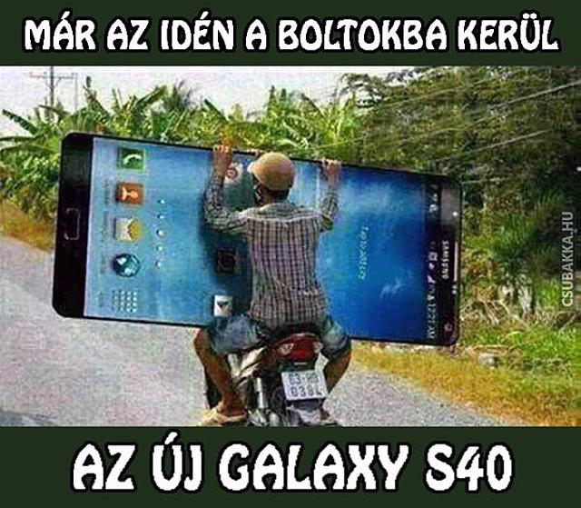 A Samsung nem nyugszik! :D okostelefon galaxy Képek Samsung