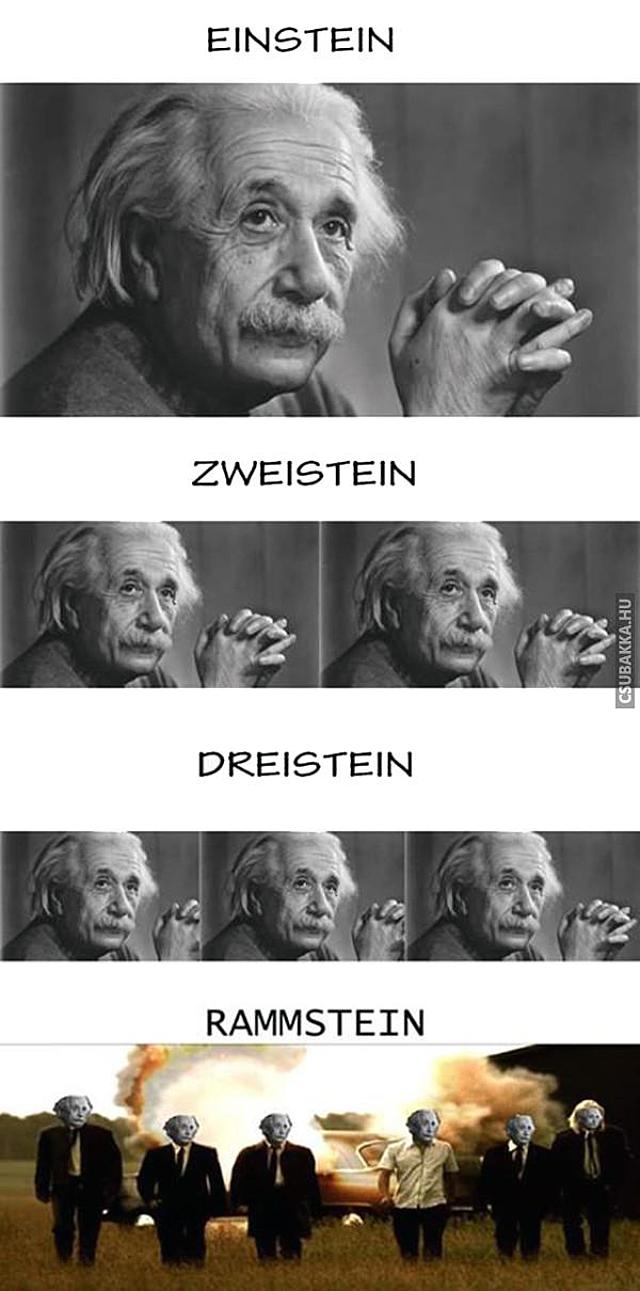 1 stein, 2 stein, 3 stein ... Albert Einstein Képek