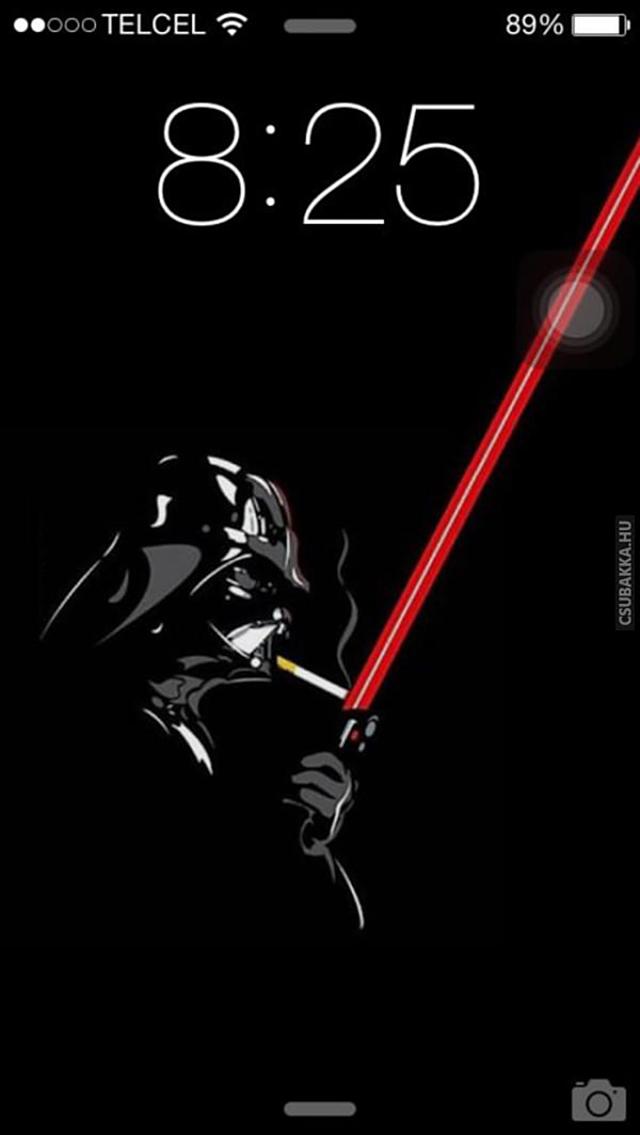 A dohányzás halálcsillagot okozhat! halálcsillag dohányzás Darth Vader