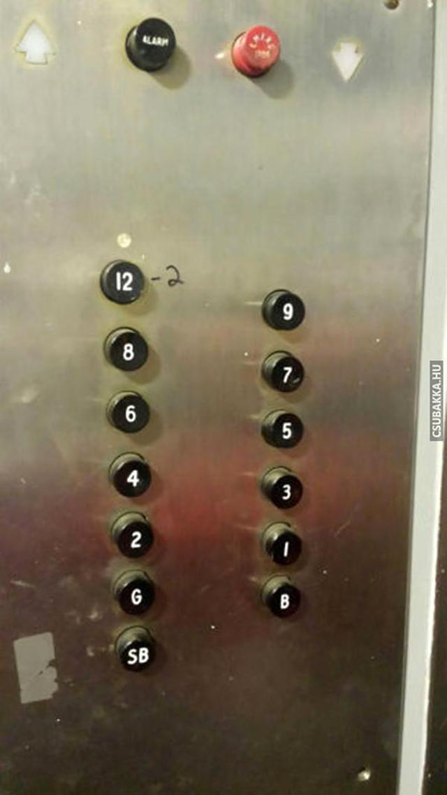 Lift vicces képek lift gombok
