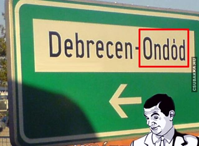 Van ilyen település? sperma ondó Debrecen
