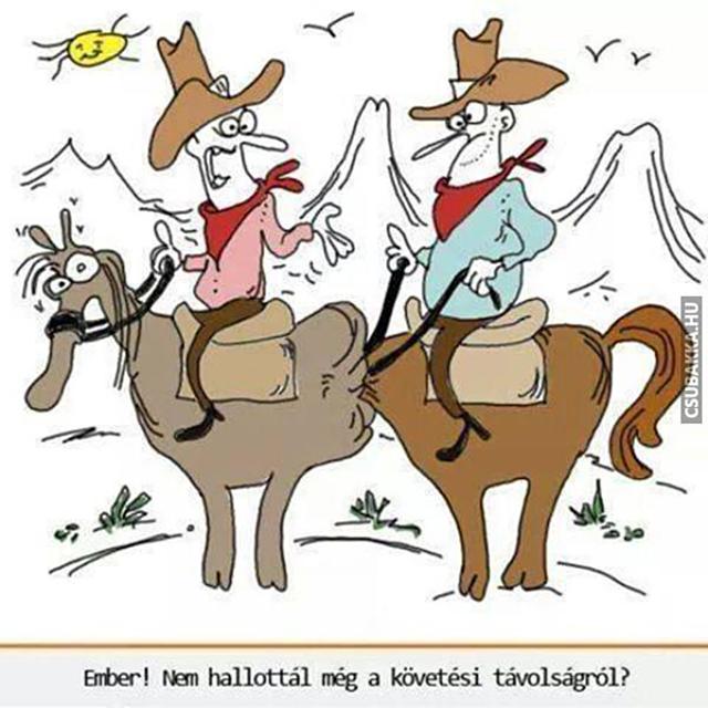 KRESZ betartják a kreszt kresz cowboyok vicces képek lovasok