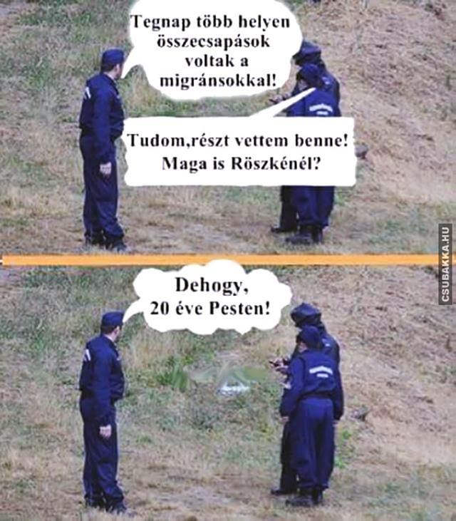 Röszkéről szivárgott ki :) röszke migráció vicces képek migránsok