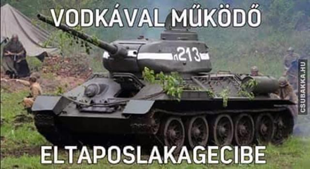 Az elpusztíthatatlan orosz tank oroszok vicces képek