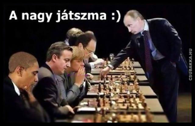 Világpolitika Putyin sakk politika