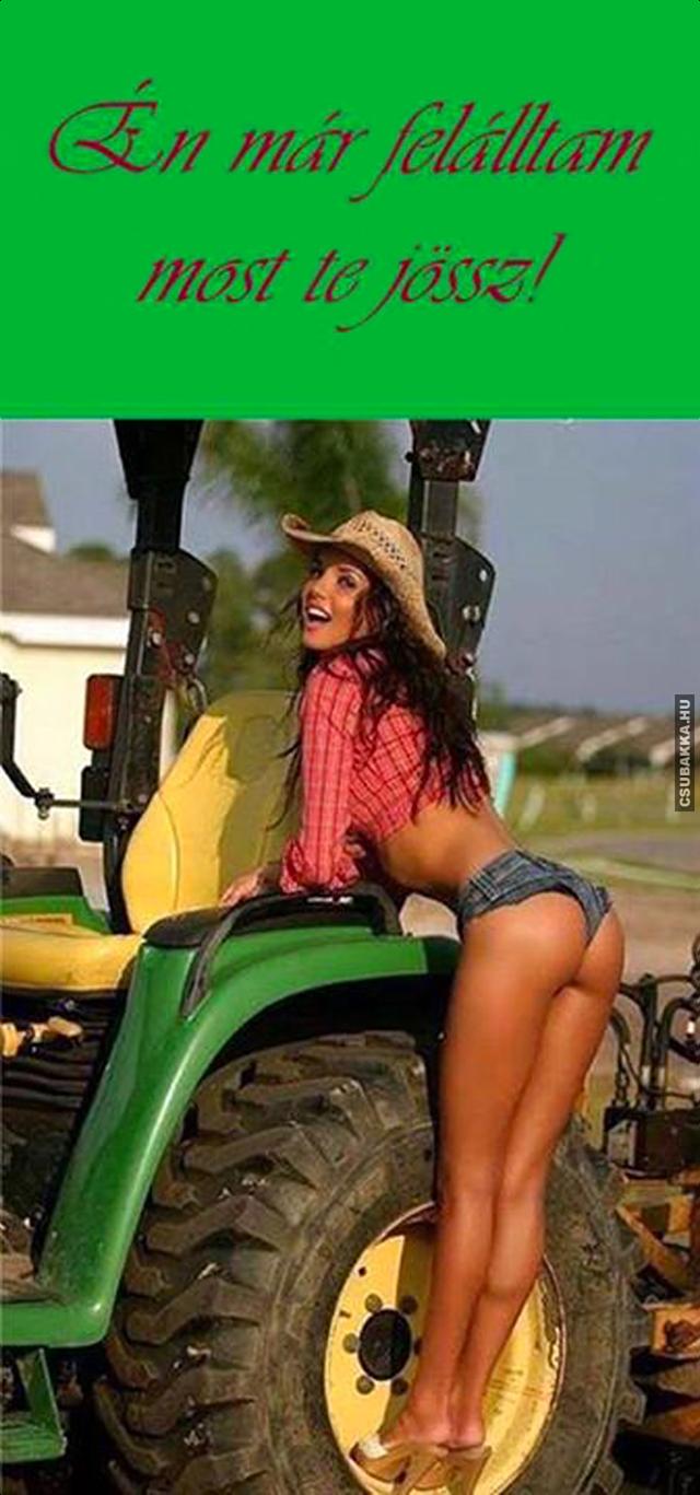 Ha újra születnék, traktoros lennék! újra traktoros szül
